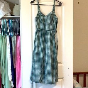 Women’s vintage style checkered dress